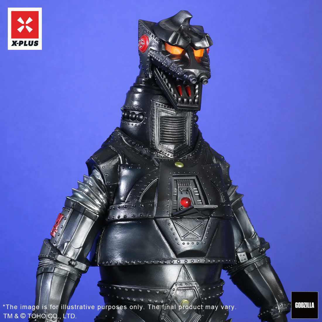 Gojira vs. MechaGojira (1974) - MechaGojira - Toho 30cm Series - Black Ver. (Plex, X-Plus) photo 8