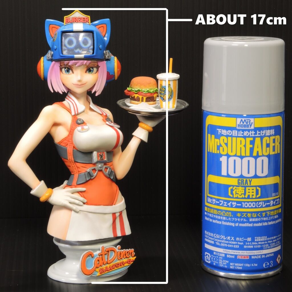 Original - Hanshin-zou - Shibuya Vicestreet (3) - Cat Diner Lightning Chan - 1/6 (Arakawa Models, Electric Art Studio) photo 8