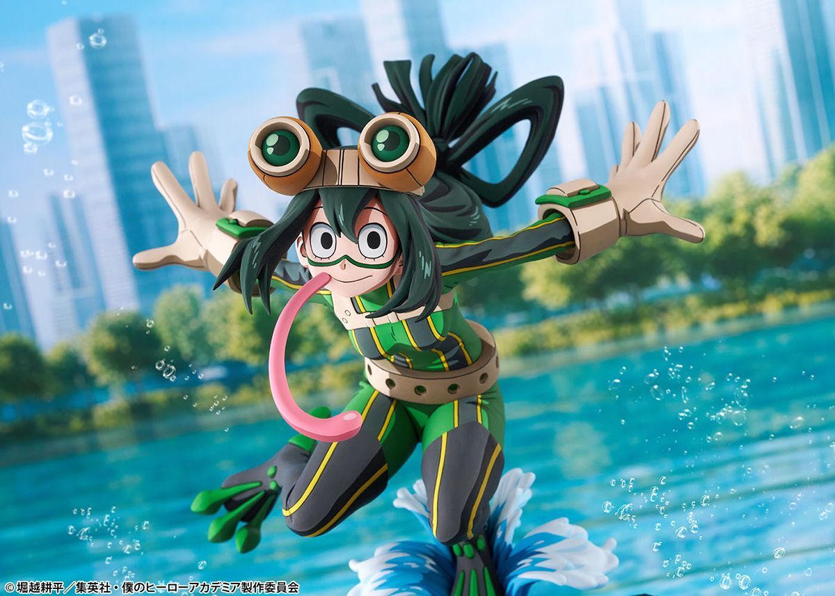 Boku no Hero Academia - Asui Tsuyu - Palette Masters - 1/8 - Hero Suit ver., 2D Ver. (Bell Fine, Takara Tomy) photo 10