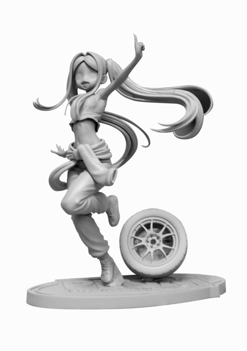 Original - Suwahime - 1/10 - Racing Suit Ver., Champagne ver. (PLUM) photo 2