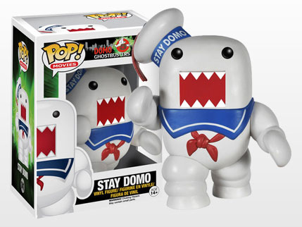 Domo-kun - Ghostbusters - Stay Puft Marshmallow Man - Domo Ghostbusters - POP! Movies  (141) - POP! Vinyl  (4588) - Stay Domo, Stay Puft Marshmallow Man (Funko Toys)