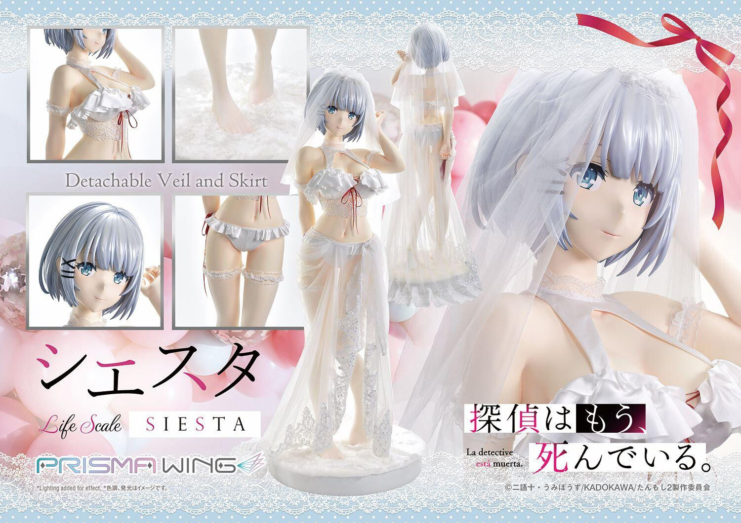 Tantei wa mou, Shindeiru. - Siesta - Life Scale Masterline (LSTMS-01) - Prisma Wing - 1/1 - Wedding Bikini Ver. (Prime 1 Studio) photo 20