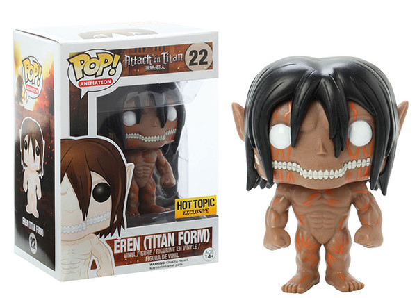 Shingeki no Kyojin - Eren Kyojin - Eren Yeager - POP! Animation (22) - POP! Vinyl - Rage (Funko Toys, Hot Topic)