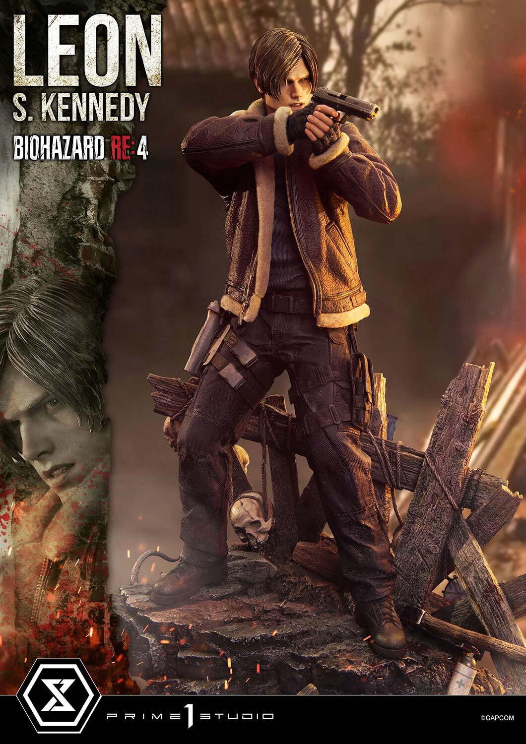 Biohazard Re:4 - Leon S. Kennedy - Ultimate Premium Masterline (UPMRE4-01S) - 1/4 - Bonus Version (Prime 1 Studio) photo 7
