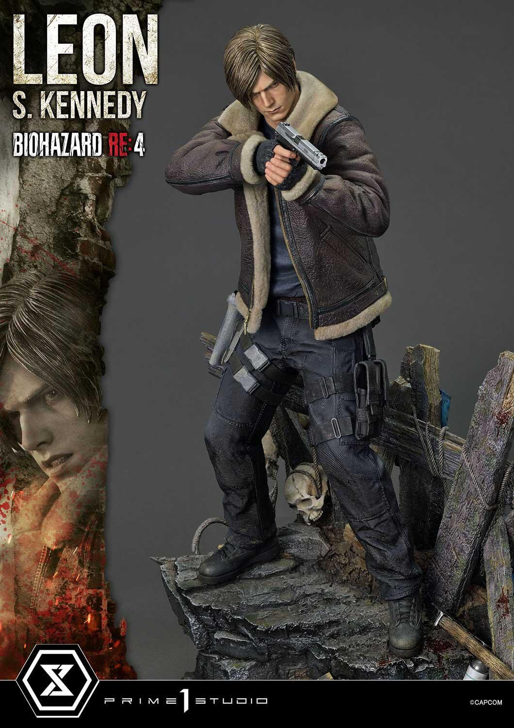 Biohazard Re:4 - Leon S. Kennedy - Ultimate Premium Masterline (UPMRE4-01S) - 1/4 - Bonus Version (Prime 1 Studio) photo 8