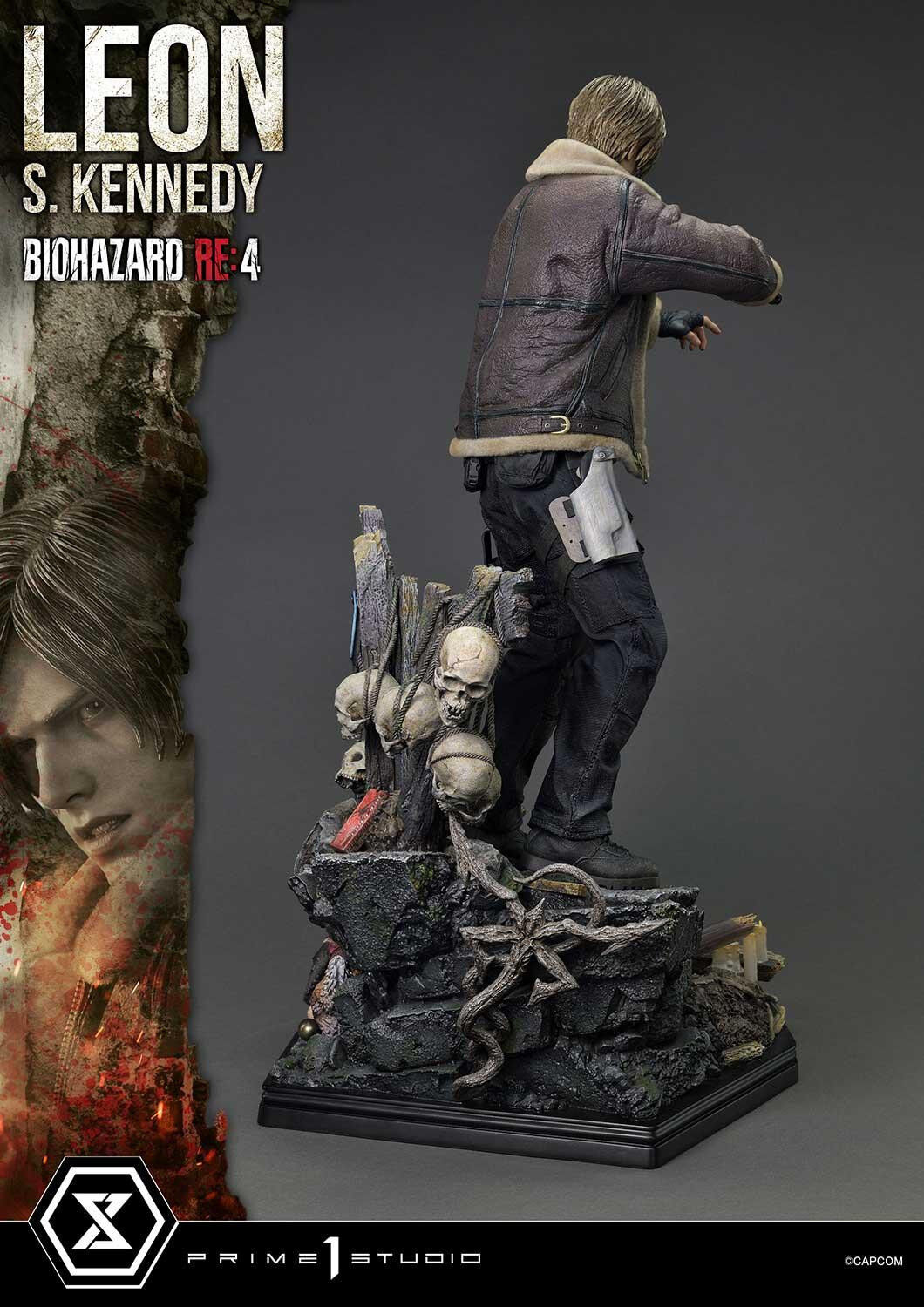 Biohazard Re:4 - Leon S. Kennedy - Ultimate Premium Masterline (UPMRE4-01S) - 1/4 - Bonus Version (Prime 1 Studio) photo 23