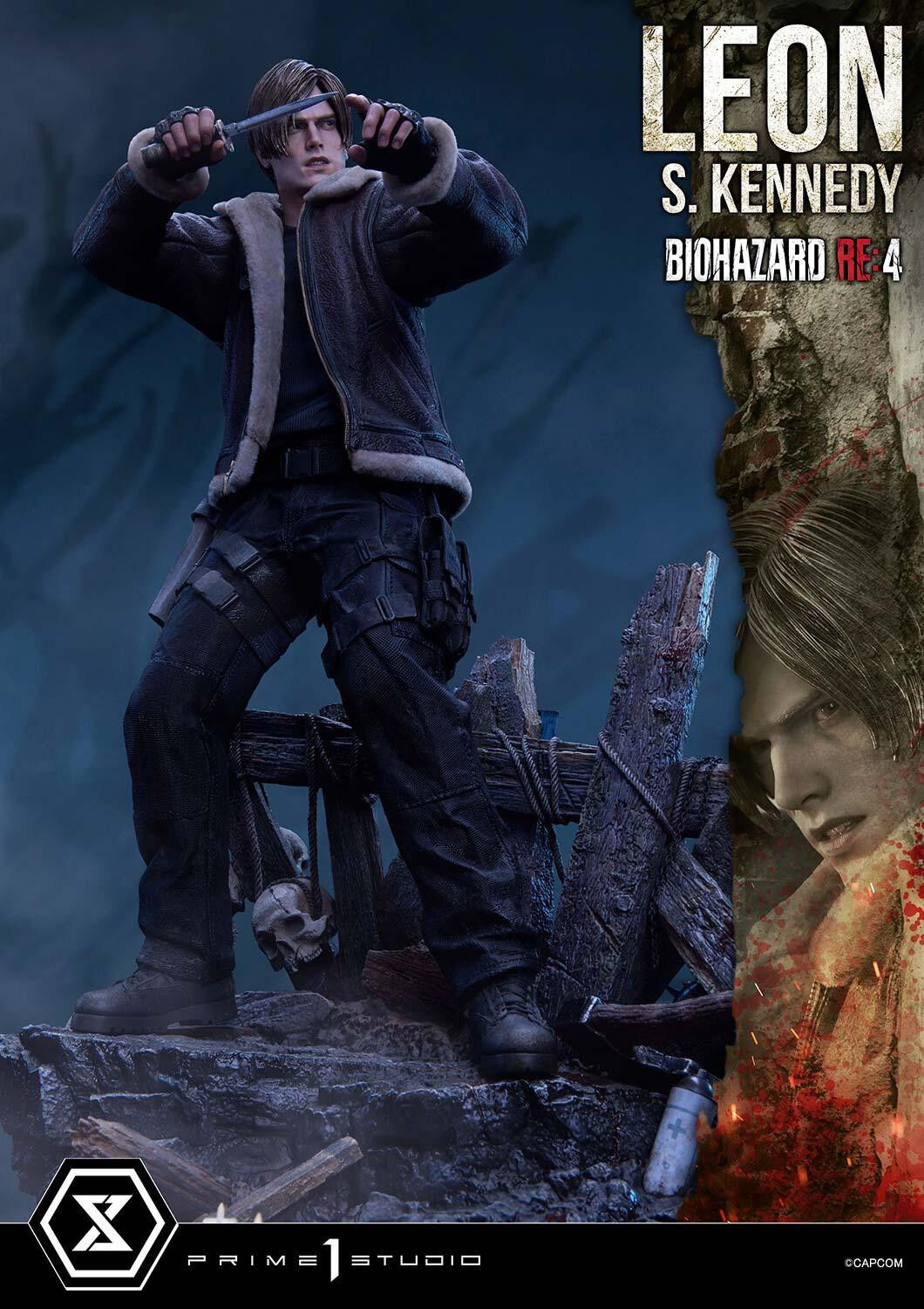 Biohazard Re:4 - Leon S. Kennedy - Ultimate Premium Masterline (UPMRE4-01S) - 1/4 - Bonus Version (Prime 1 Studio) photo 29