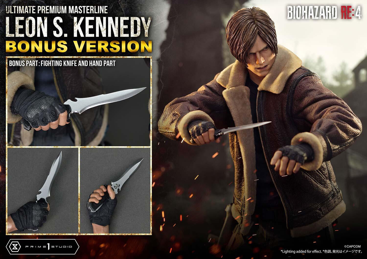 Biohazard Re:4 - Leon S. Kennedy - Ultimate Premium Masterline (UPMRE4-01S) - 1/4 - Bonus Version (Prime 1 Studio) photo 34