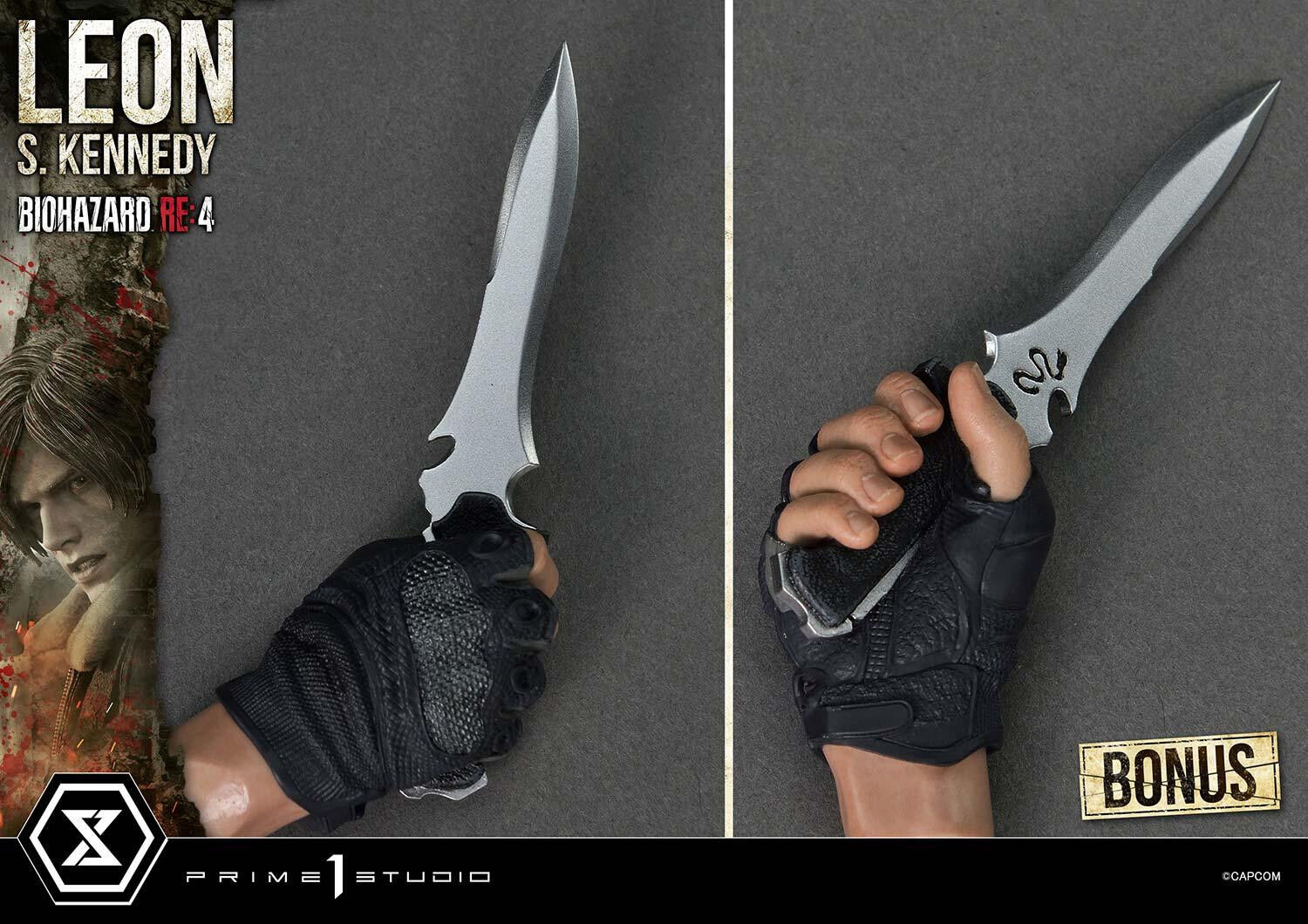 Biohazard Re:4 - Leon S. Kennedy - Ultimate Premium Masterline (UPMRE4-01S) - 1/4 - Bonus Version (Prime 1 Studio) photo 35