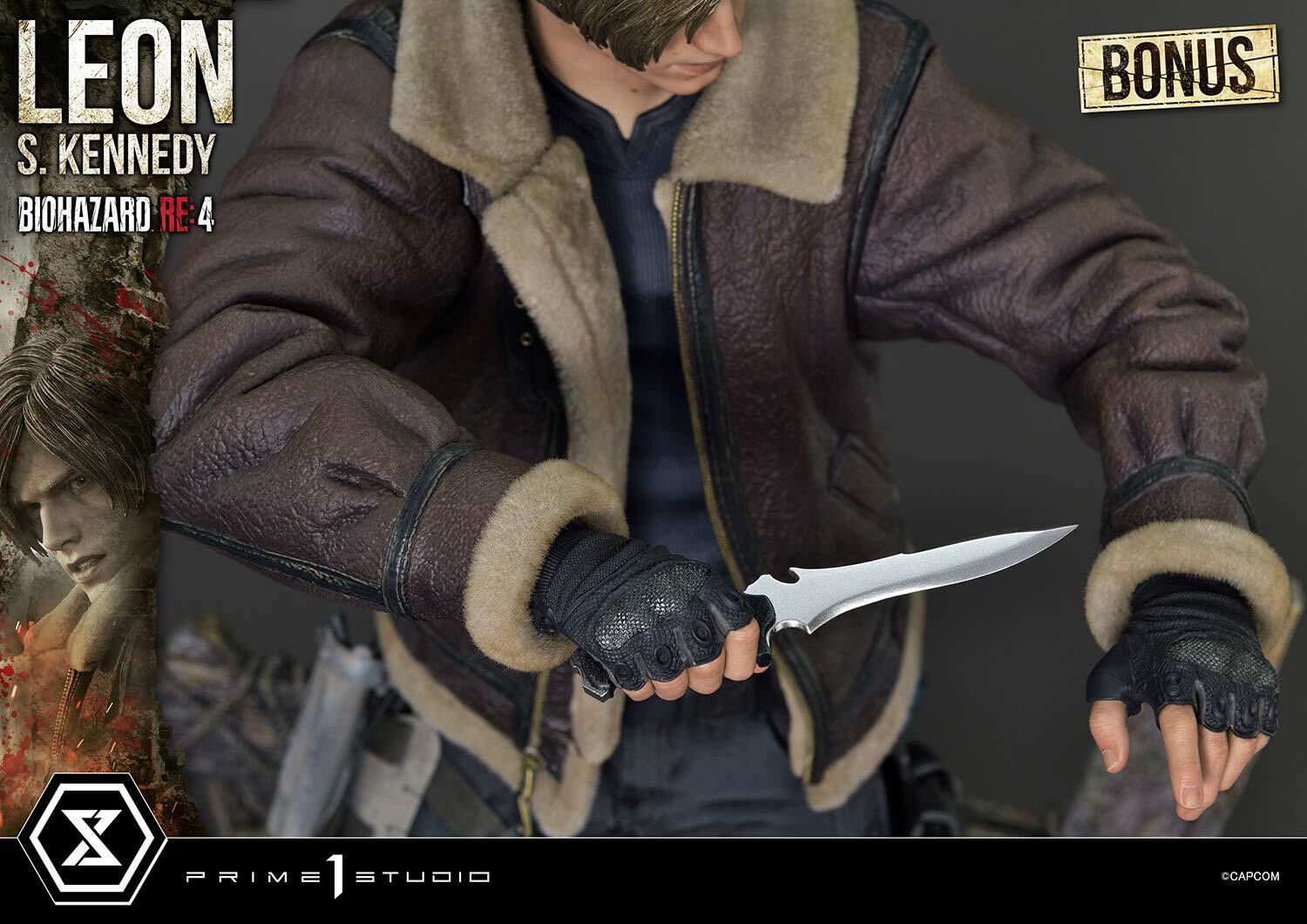 Biohazard Re:4 - Leon S. Kennedy - Ultimate Premium Masterline (UPMRE4-01S) - 1/4 - Bonus Version (Prime 1 Studio) photo 37