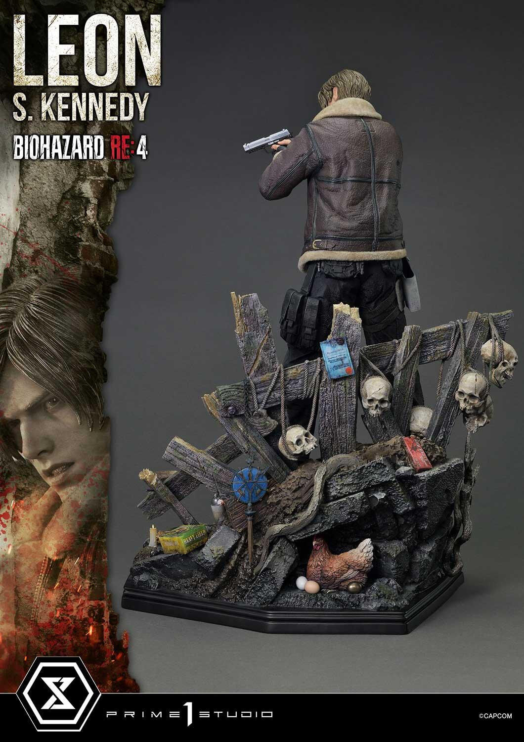Biohazard Re:4 - Leon S. Kennedy - Ultimate Premium Masterline (UPMRE4-01S) - 1/4 - Bonus Version (Prime 1 Studio) photo 46