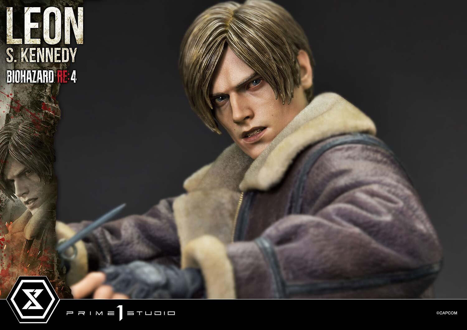 Biohazard Re:4 - Leon S. Kennedy - Ultimate Premium Masterline (UPMRE4-01S) - 1/4 - Bonus Version (Prime 1 Studio) photo 48