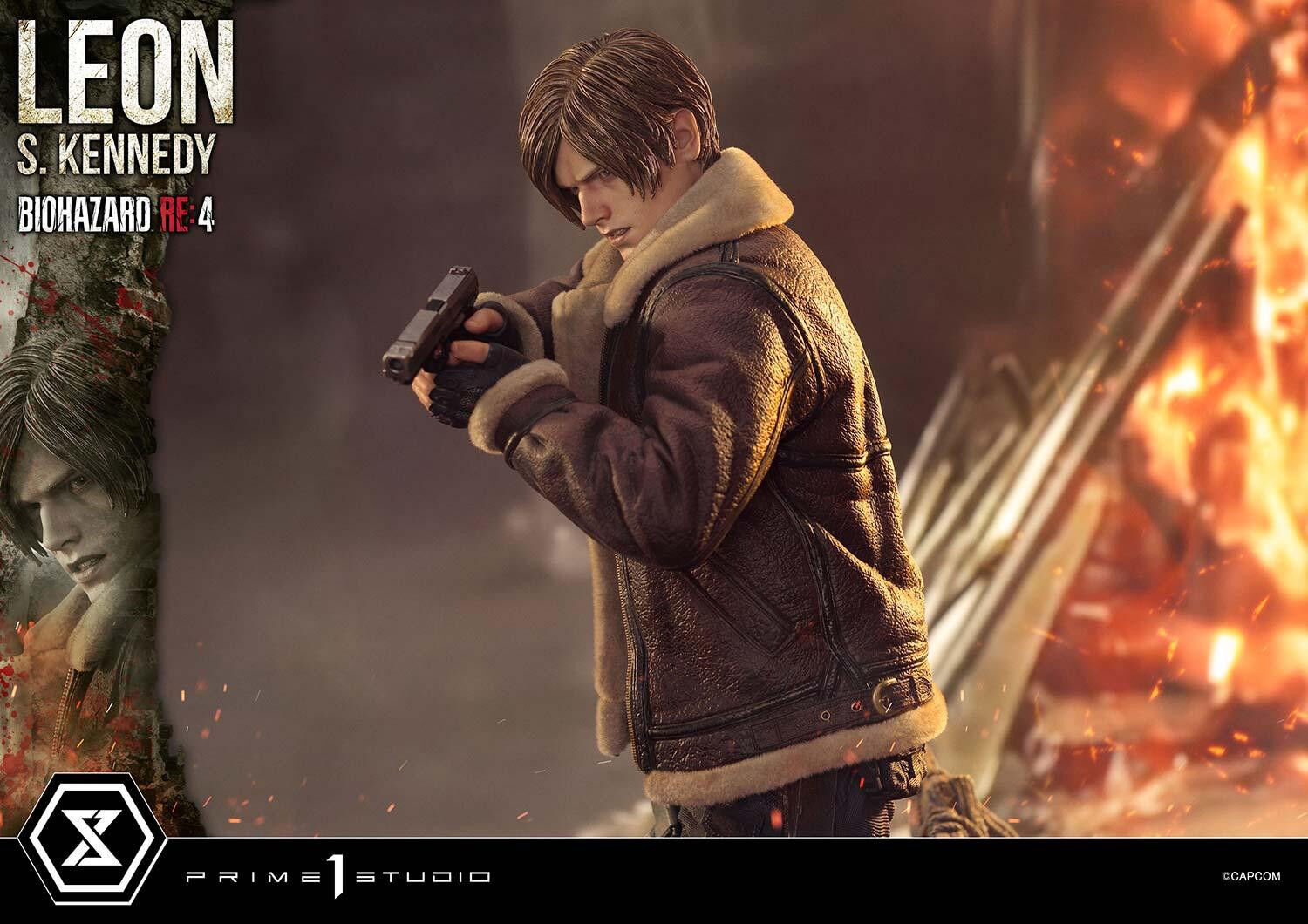 Biohazard Re:4 - Leon S. Kennedy - Ultimate Premium Masterline (UPMRE4-01S) - 1/4 - Bonus Version (Prime 1 Studio) photo 52
