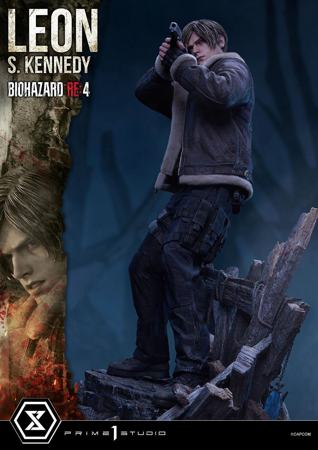 Biohazard Re:4 - Leon S. Kennedy - Ultimate Premium Masterline (UPMRE4-01S) - 1/4 - Bonus Version (Prime 1 Studio) photo 58
