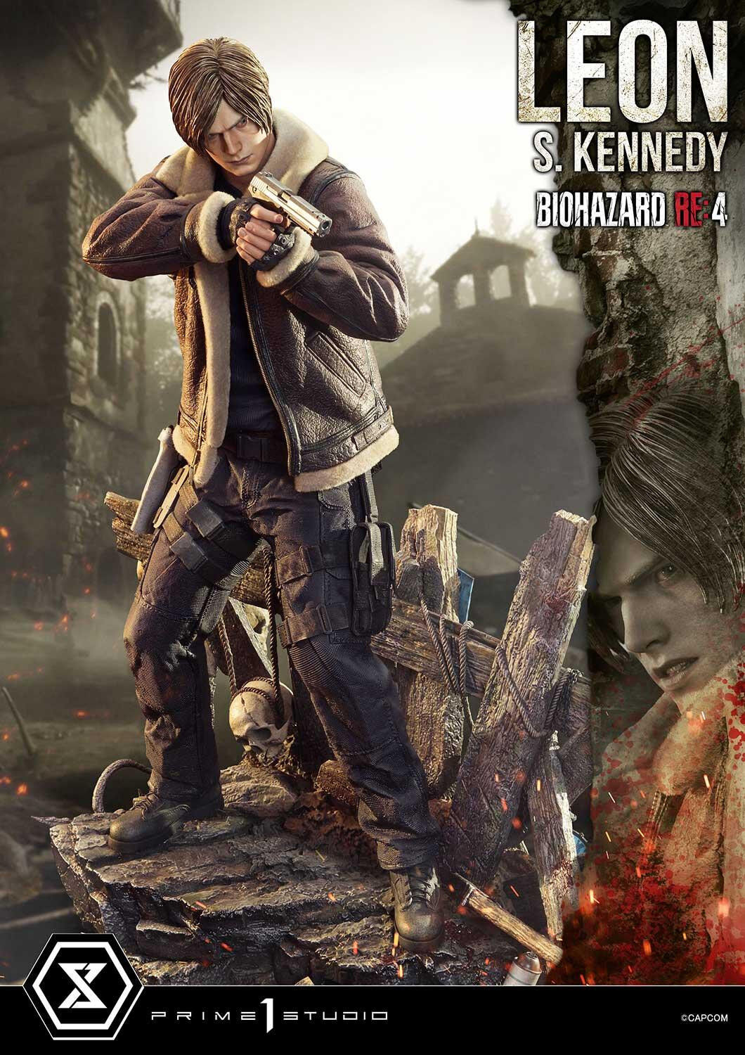 Biohazard Re:4 - Leon S. Kennedy - Ultimate Premium Masterline (UPMRE4-01S) - 1/4 - Bonus Version (Prime 1 Studio) photo 62