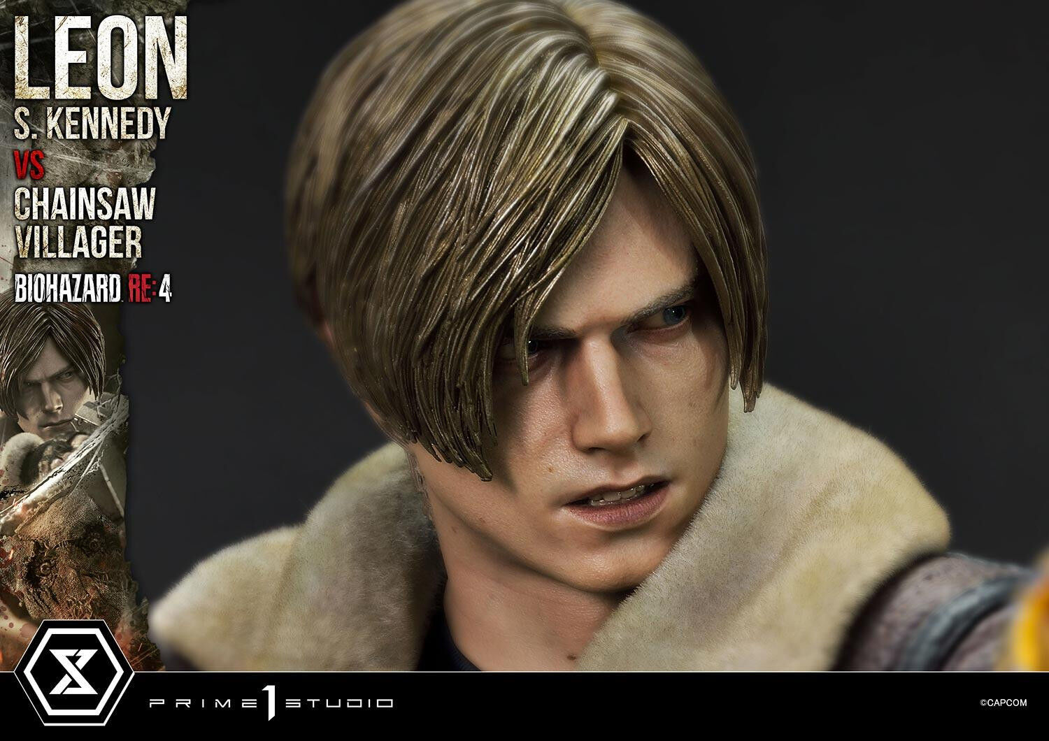 Biohazard Re:4 - Chainsaw Otoko - Leon S. Kennedy - Los Ganados - Ultimate Premium Masterline (UPMRE4-02S) - 1/4 - Bonus Version (Prime 1 Studio) photo 7