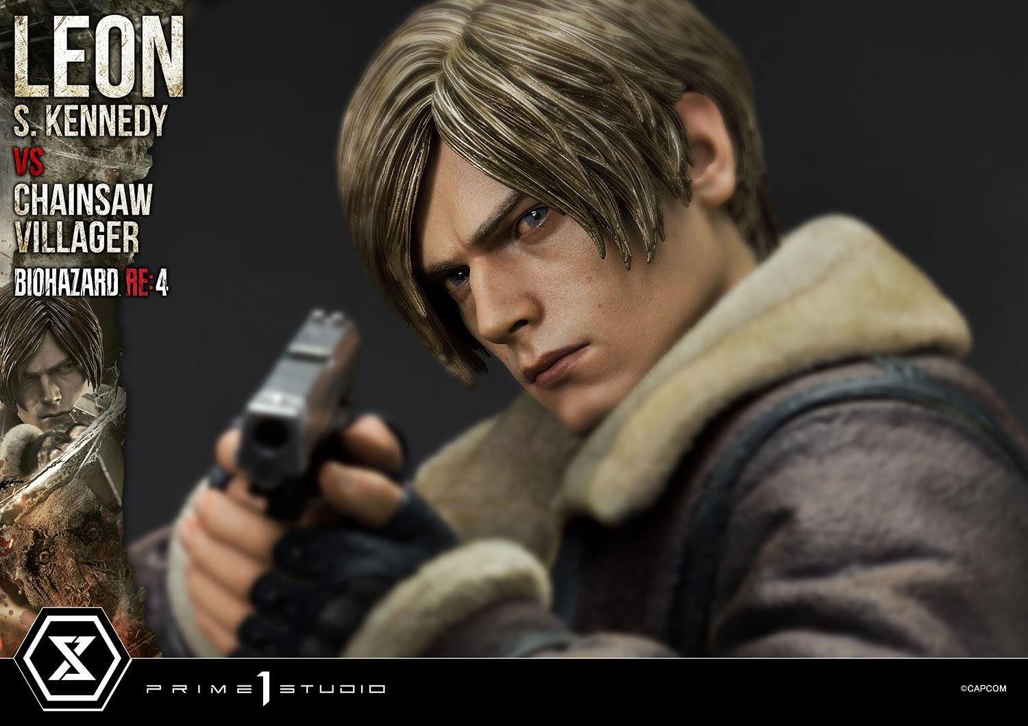 Biohazard Re:4 - Chainsaw Otoko - Leon S. Kennedy - Los Ganados - Ultimate Premium Masterline (UPMRE4-02S) - 1/4 - Bonus Version (Prime 1 Studio) photo 29