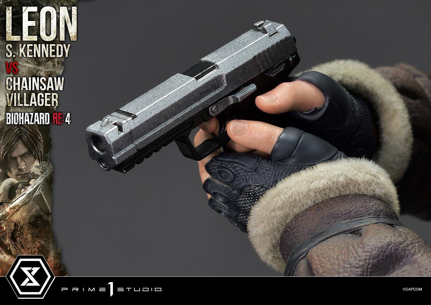 Biohazard Re:4 - Chainsaw Otoko - Leon S. Kennedy - Los Ganados - Ultimate Premium Masterline (UPMRE4-02S) - 1/4 - Bonus Version (Prime 1 Studio) photo 52