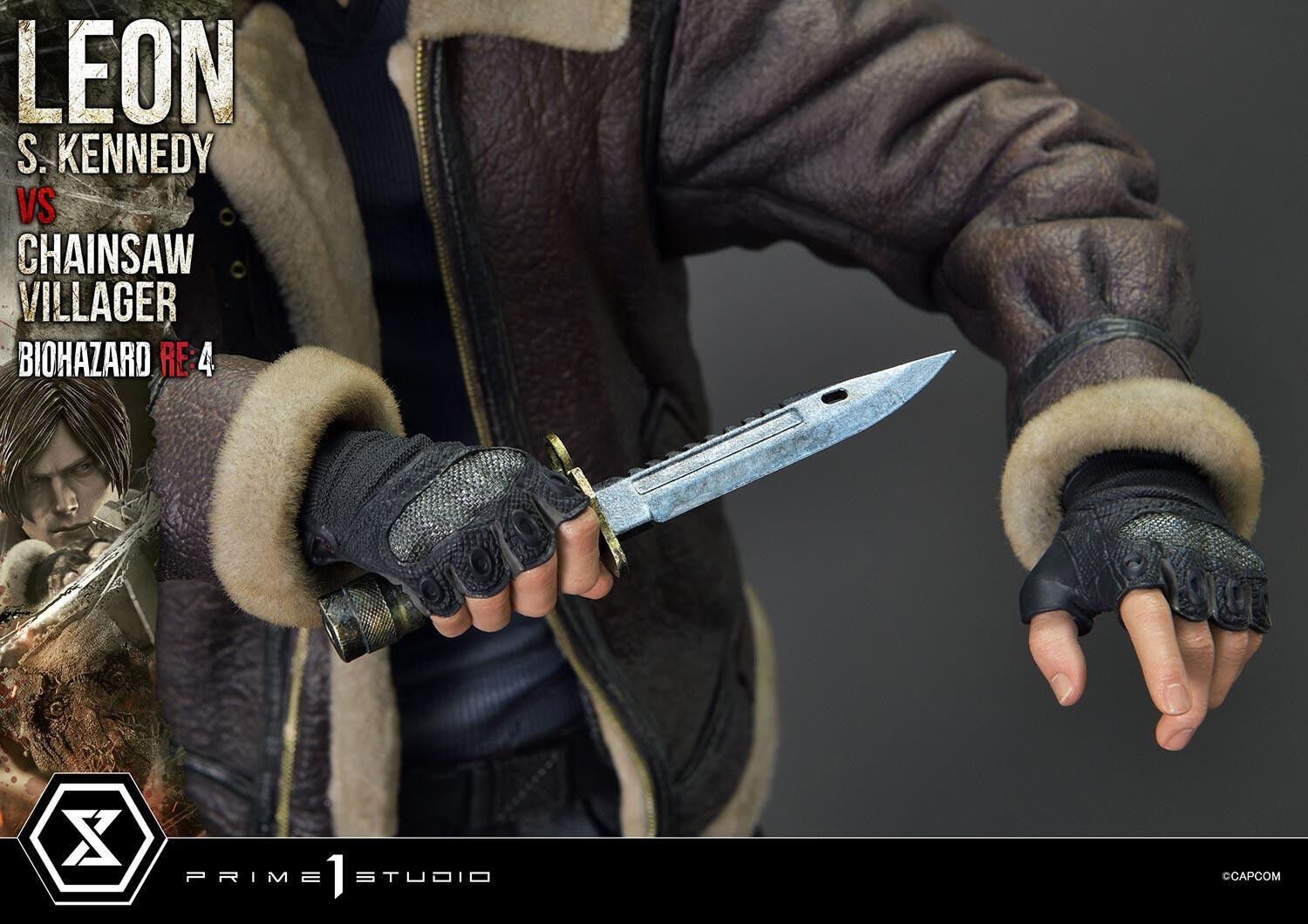 Biohazard Re:4 - Chainsaw Otoko - Leon S. Kennedy - Los Ganados - Ultimate Premium Masterline (UPMRE4-02S) - 1/4 - Bonus Version (Prime 1 Studio) photo 53