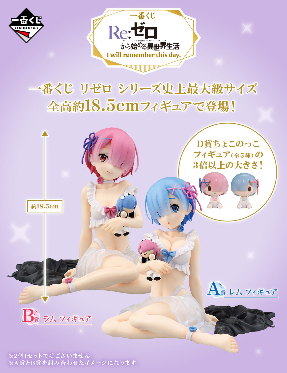 Re:Zero kara Hajimeru Isekai Seikatsu - Ram - Ichiban Kuji - Ichiban Kuji Re:Zero kara Hajimeru Isekai Seikatsu -I will remember this day.-  (B Prize) (Bandai Spirits) photo 2