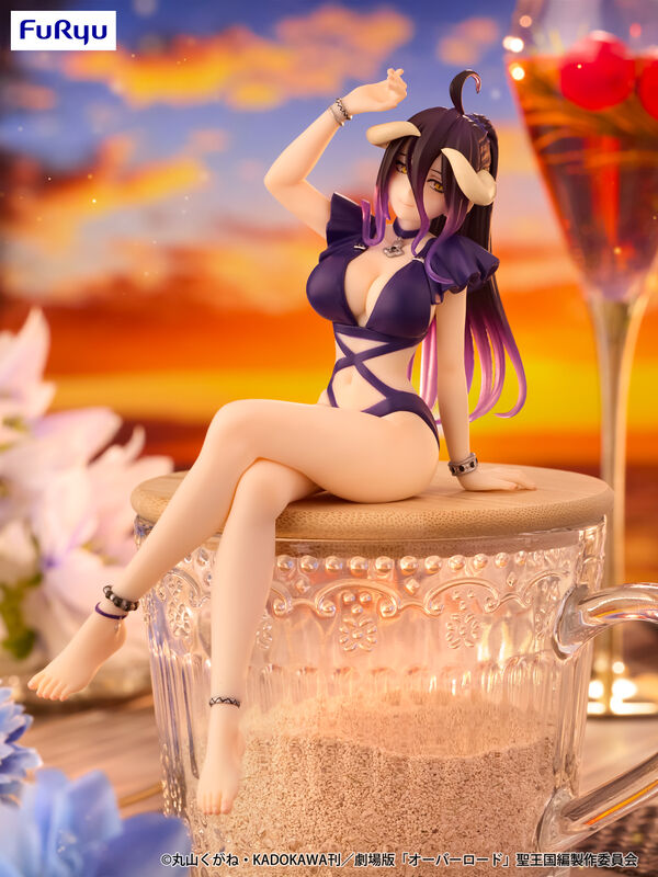 Overlord - Albedo - Noodle Stopper Figure - Mizugi, Dark Purple ver. (FuRyu)