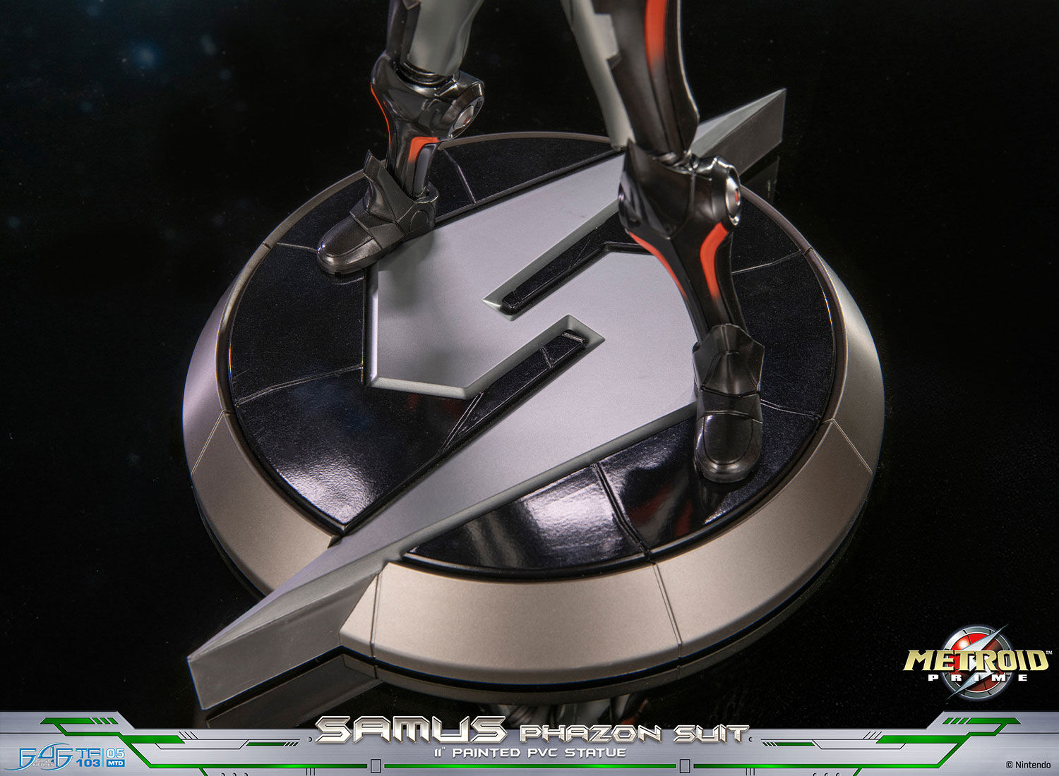 Metroid Prime - Samus Aran - True Form  (TF103|05MTD) - Phazon Suit (First 4 Figures) photo 7