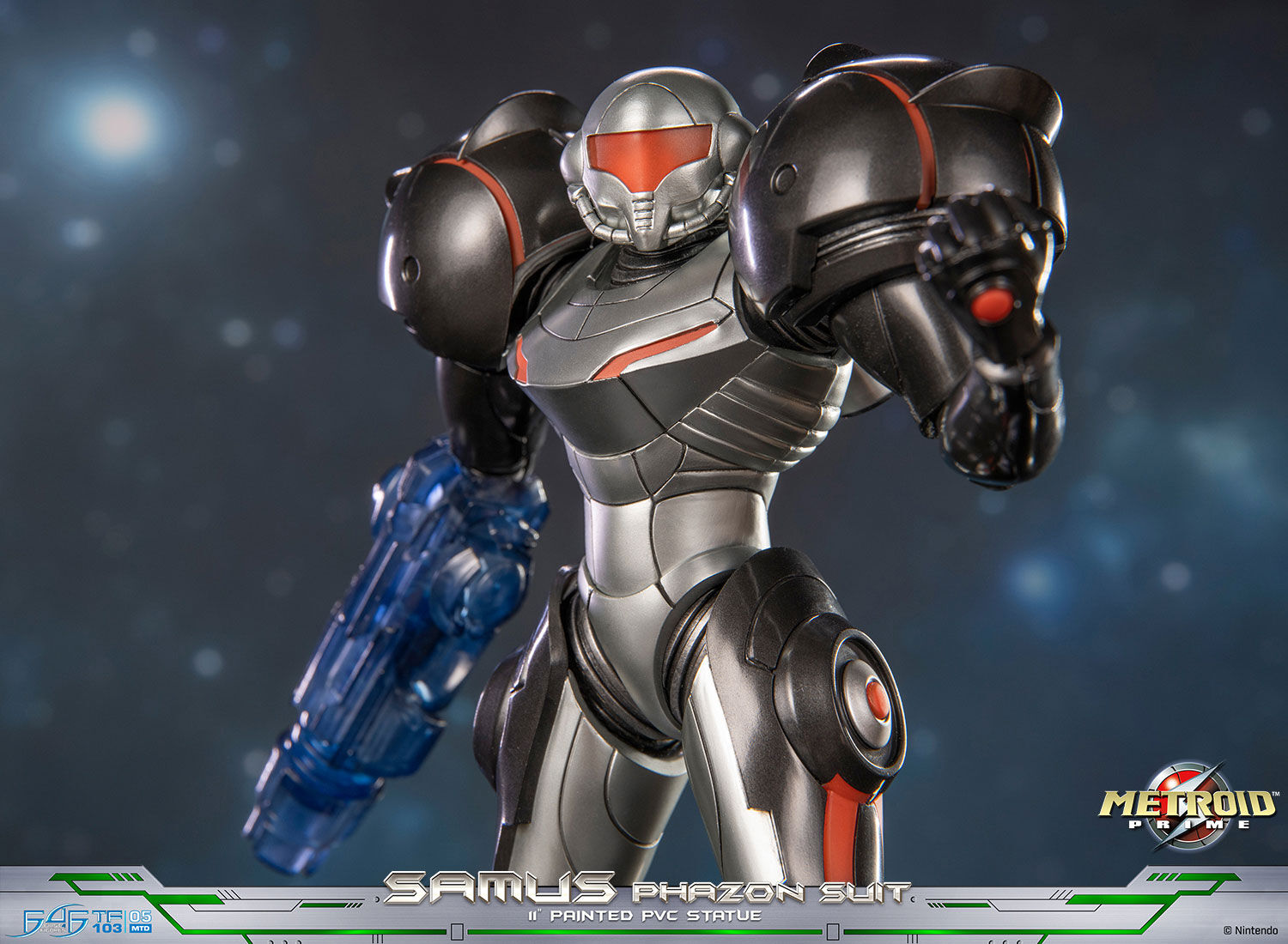 Metroid Prime - Samus Aran - True Form  (TF103|05MTD) - Phazon Suit (First 4 Figures) photo 9