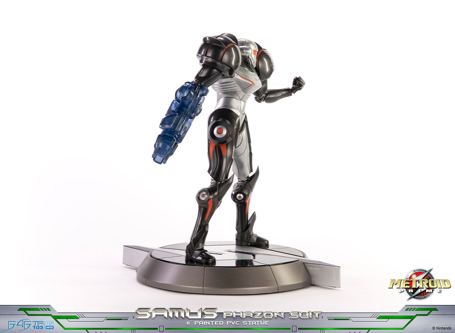 Metroid Prime - Samus Aran - True Form  (TF103|05MTD) - Phazon Suit (First 4 Figures) photo 10