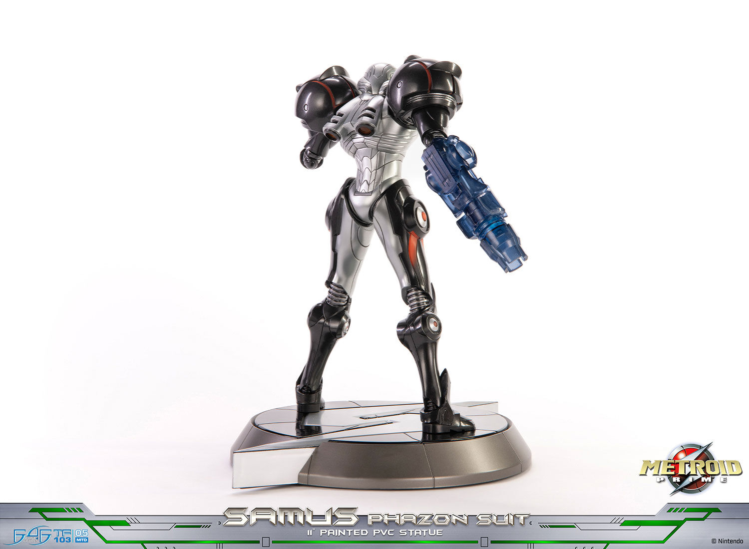 Metroid Prime - Samus Aran - True Form  (TF103|05MTD) - Phazon Suit (First 4 Figures) photo 11