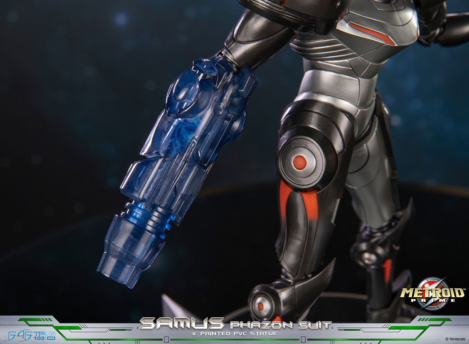 Metroid Prime - Samus Aran - True Form  (TF103|05MTD) - Phazon Suit (First 4 Figures) photo 14