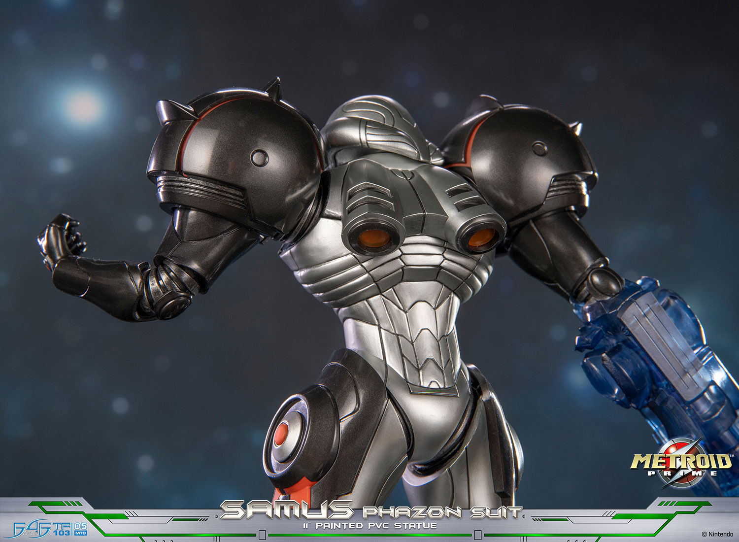 Metroid Prime - Samus Aran - True Form  (TF103|05MTD) - Phazon Suit (First 4 Figures) photo 15