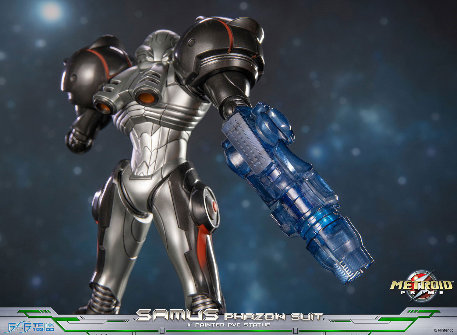 Metroid Prime - Samus Aran - True Form  (TF103|05MTD) - Phazon Suit (First 4 Figures) photo 16