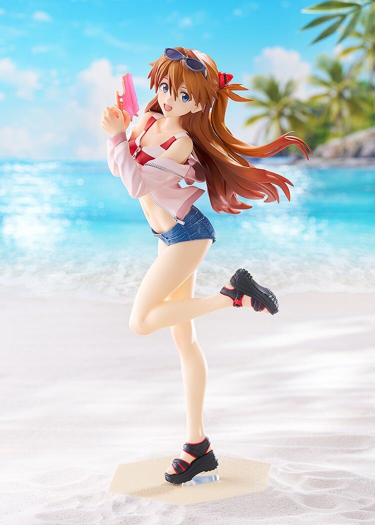 Evangelion Shin Gekijouban - Souryuu Asuka Langley - Beach Queens - Pop Up Parade - L (Good Smile Company) photo 5