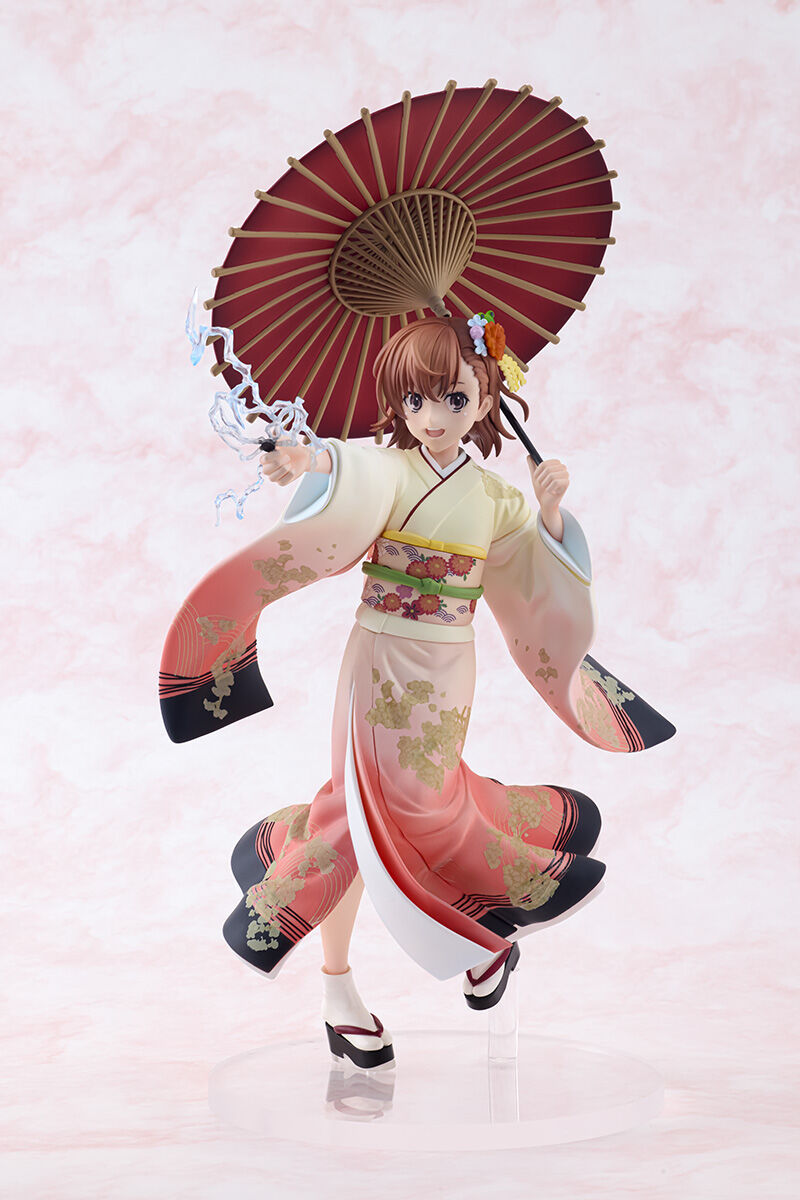 To Aru Kagaku no Railgun T - Misaka Mikoto - KDcolle - 1/7 - Furisode Kimono ver. (Kadokawa) photo 5