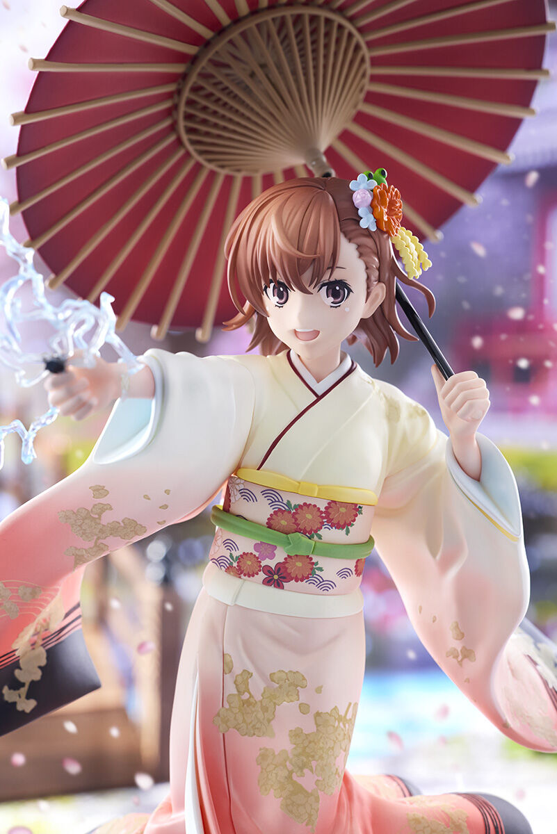 To Aru Kagaku no Railgun T - Misaka Mikoto - KDcolle - 1/7 - Furisode Kimono ver. (Kadokawa) photo 10
