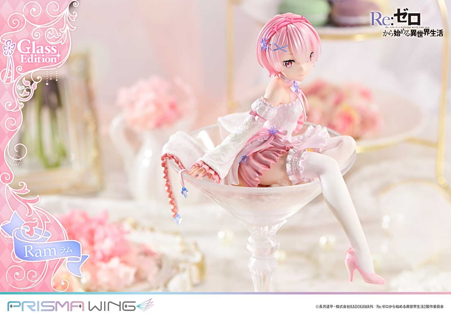 Re:Zero kara Hajimeru Isekai Seikatsu - Ram - Prisma Wing  (PWRZR-03P) - 1/7 - Glass Edition (Prime 1 Studio) photo 5