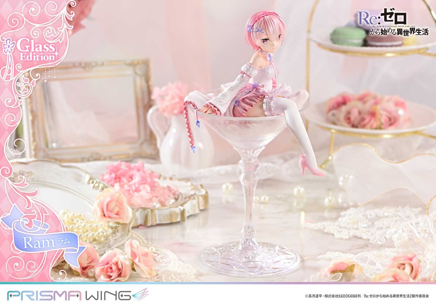 Re:Zero kara Hajimeru Isekai Seikatsu - Ram - Prisma Wing  (PWRZR-03P) - 1/7 - Glass Edition (Prime 1 Studio) photo 6