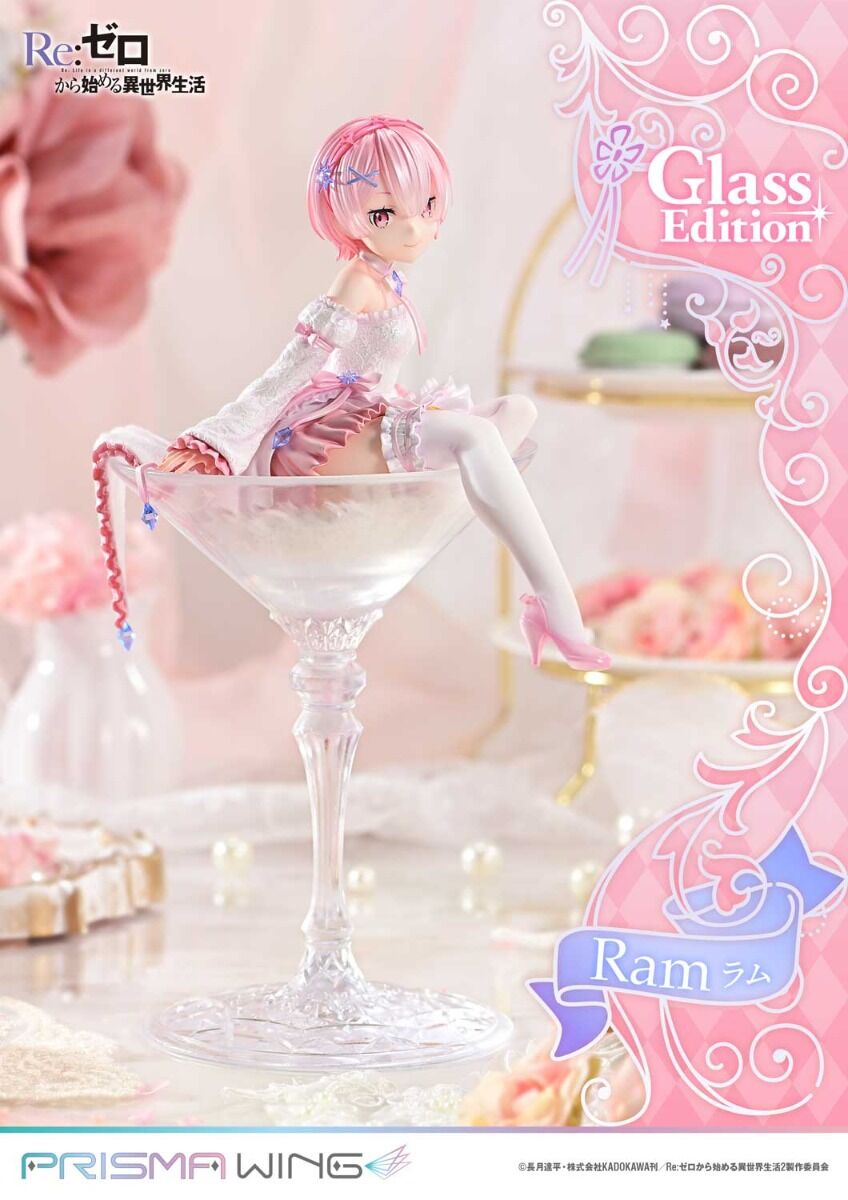 Re:Zero kara Hajimeru Isekai Seikatsu - Ram - Prisma Wing  (PWRZR-03P) - 1/7 - Glass Edition (Prime 1 Studio) photo 11