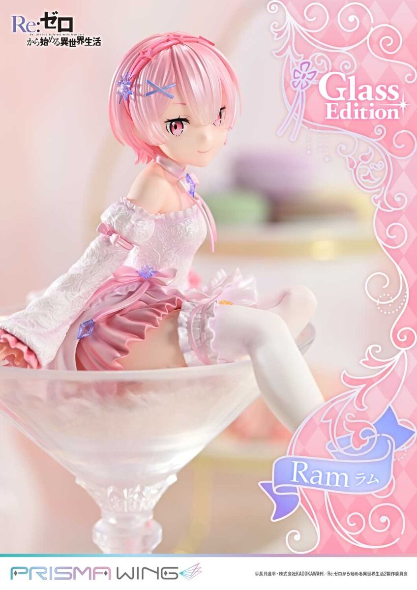 Re:Zero kara Hajimeru Isekai Seikatsu - Ram - Prisma Wing  (PWRZR-03P) - 1/7 - Glass Edition (Prime 1 Studio) photo 21