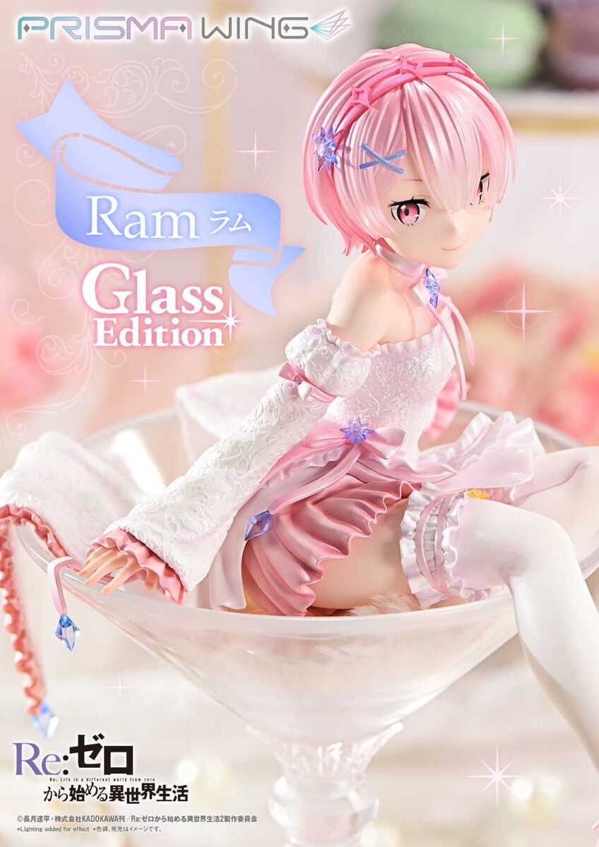Re:Zero kara Hajimeru Isekai Seikatsu - Ram - Prisma Wing  (PWRZR-03P) - 1/7 - Glass Edition (Prime 1 Studio) photo 22