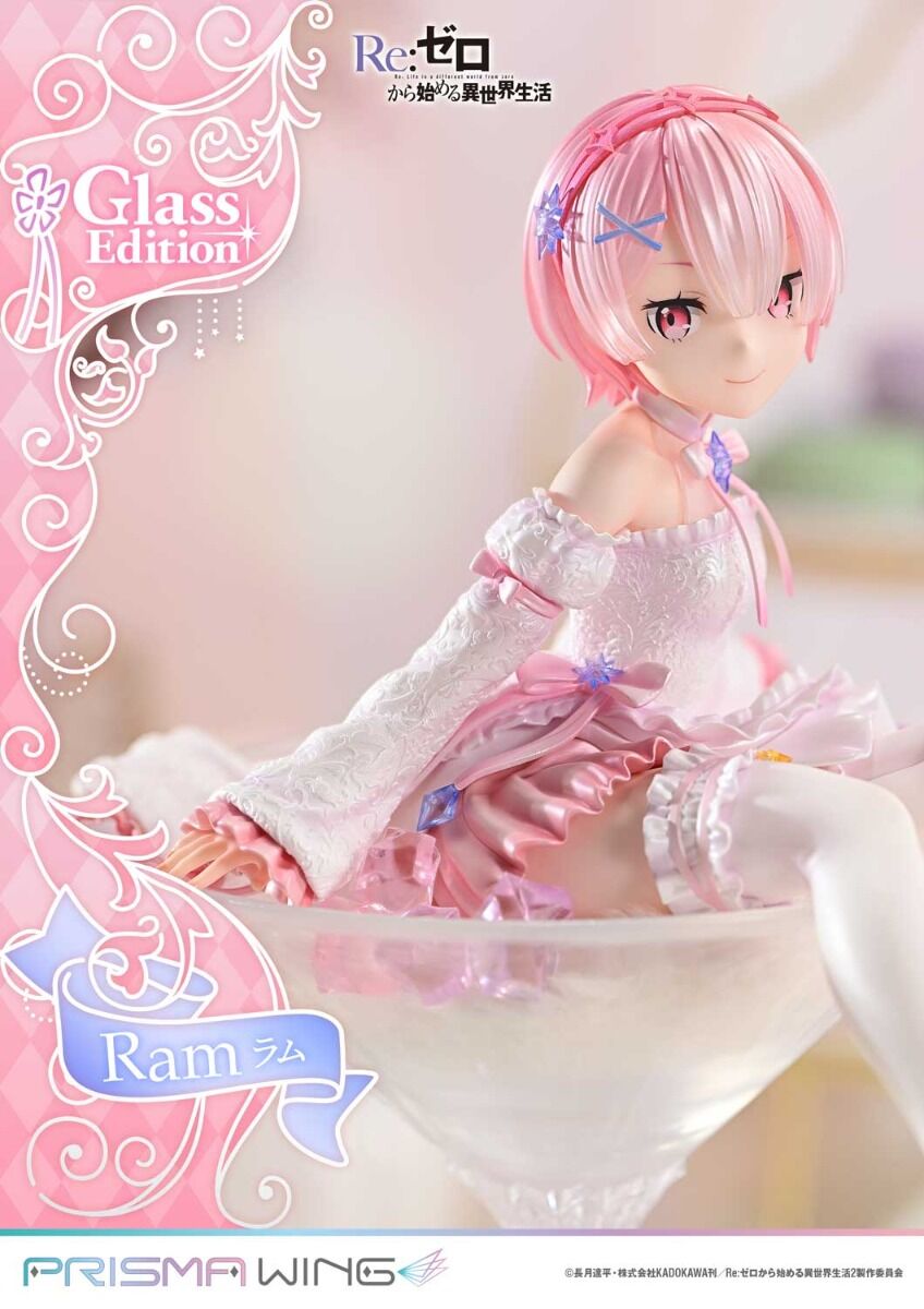 Re:Zero kara Hajimeru Isekai Seikatsu - Ram - Prisma Wing  (PWRZR-03P) - 1/7 - Glass Edition (Prime 1 Studio) photo 27