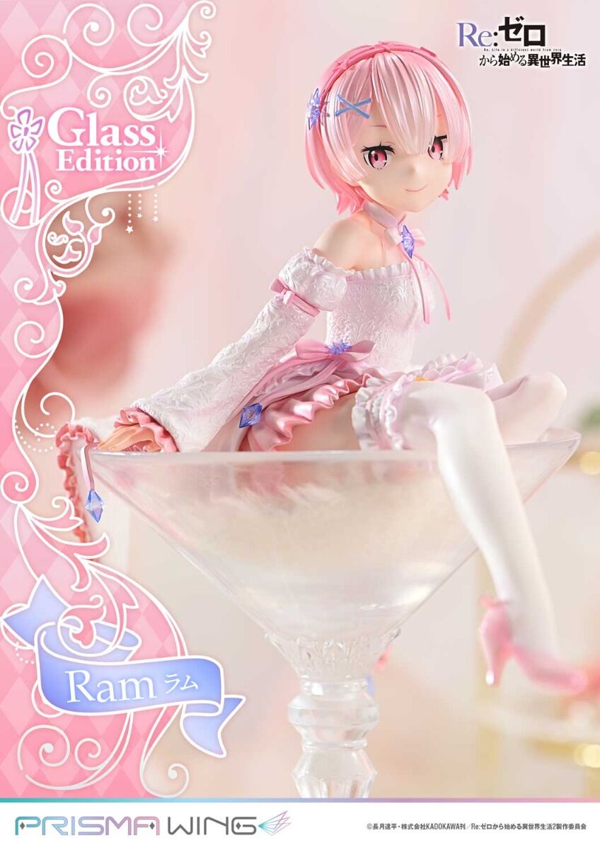 Re:Zero kara Hajimeru Isekai Seikatsu - Ram - Prisma Wing  (PWRZR-03P) - 1/7 - Glass Edition (Prime 1 Studio) photo 28