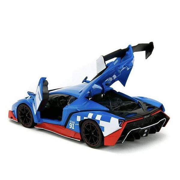 Sonic the Hedgehog - Lamborghini Veneno - 1/24 - Classic Sonic (Jada Toys) photo 3