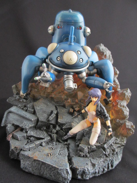 Koukaku Kidotai S.A.C. - Kusanagi Motoko - Tachikoma (Art Storm, Future Models)