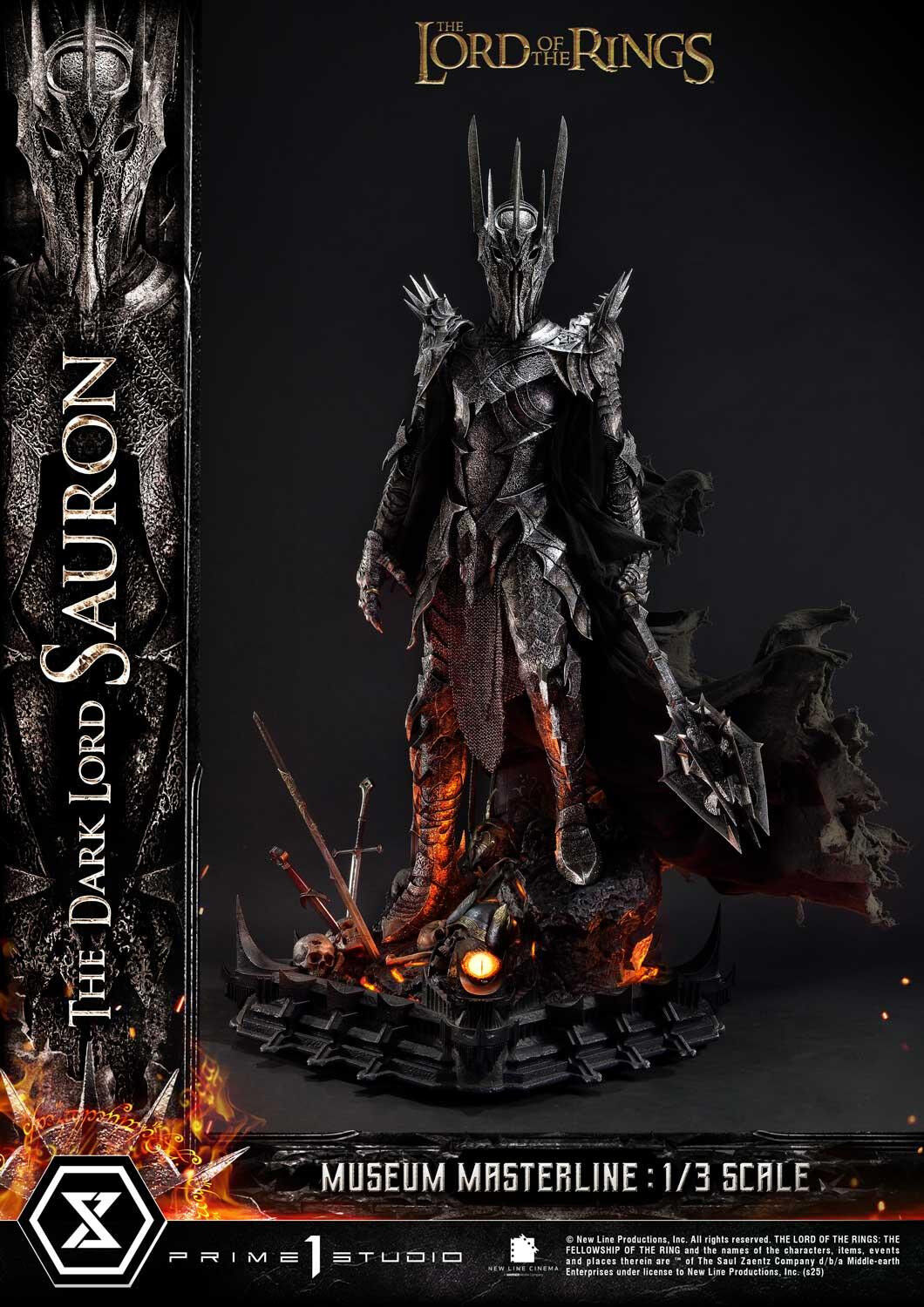 The Lord of the Rings: The Fellowship of the Ring - Sauron - Museum Masterline Series  (MMLOTR-01S) - 1/3 - Bonus Version (Prime 1 Studio) photo 16
