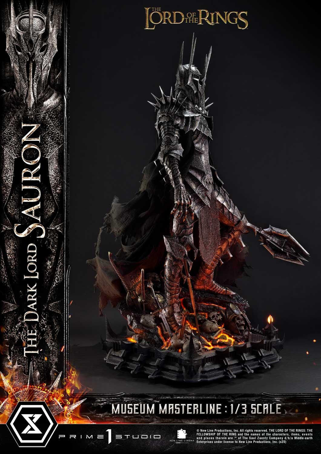 The Lord of the Rings: The Fellowship of the Ring - Sauron - Museum Masterline Series  (MMLOTR-01S) - 1/3 - Bonus Version (Prime 1 Studio) photo 17
