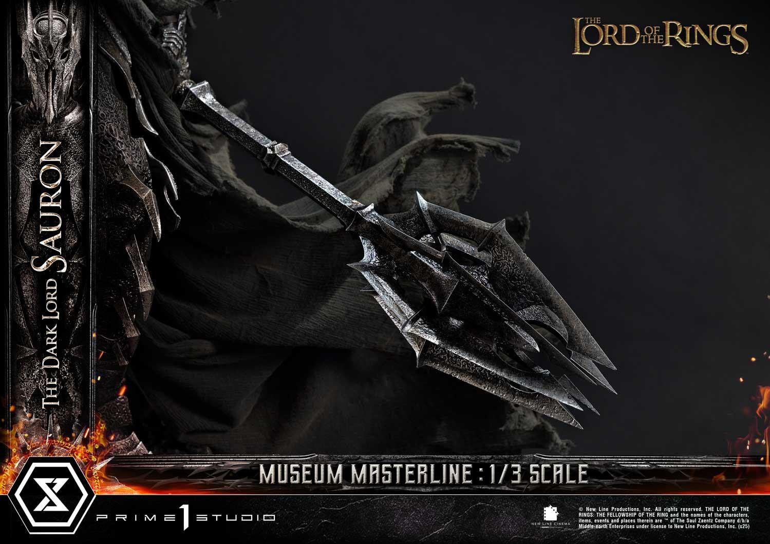 The Lord of the Rings: The Fellowship of the Ring - Sauron - Museum Masterline Series  (MMLOTR-01S) - 1/3 - Bonus Version (Prime 1 Studio) photo 21