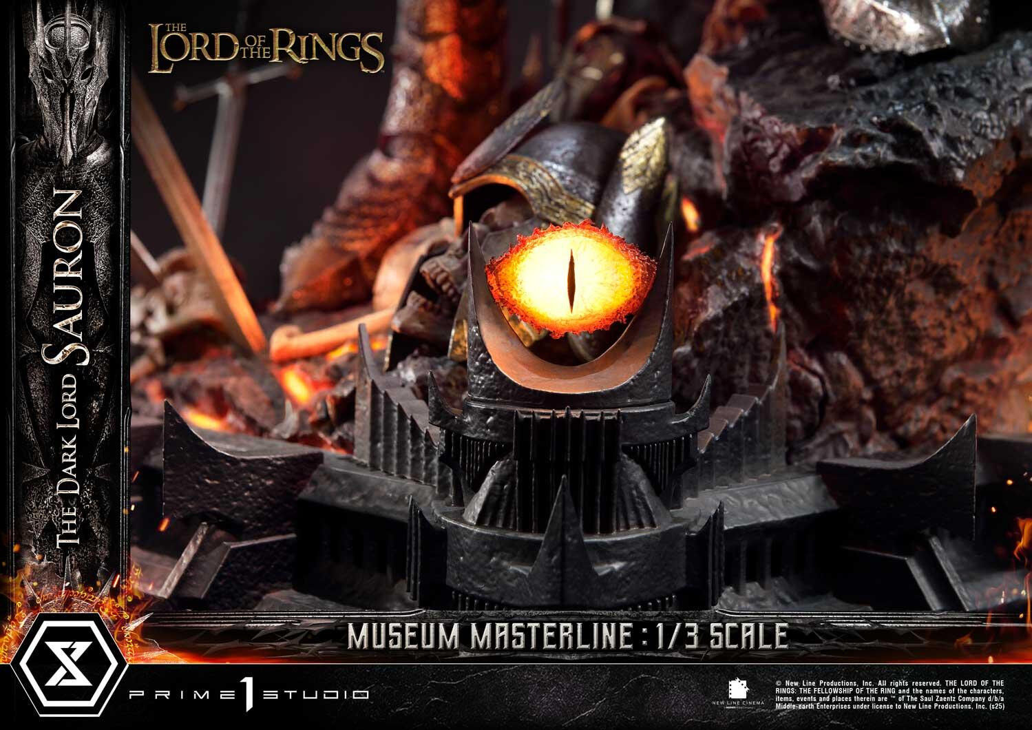 The Lord of the Rings: The Fellowship of the Ring - Sauron - Museum Masterline Series  (MMLOTR-01S) - 1/3 - Bonus Version (Prime 1 Studio) photo 23