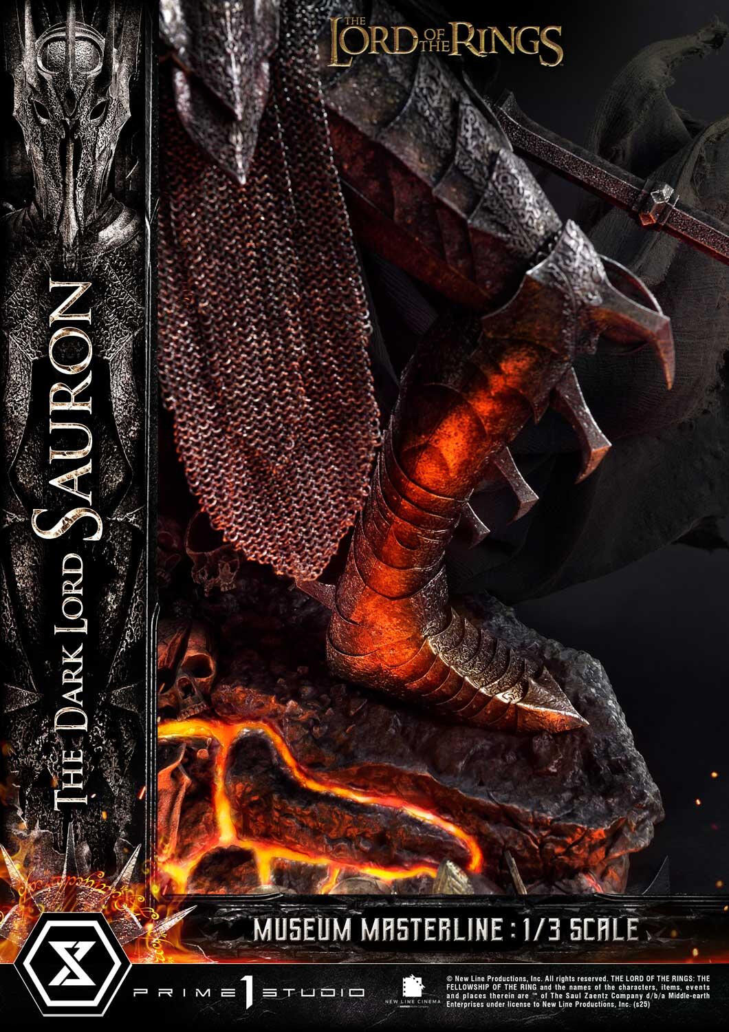 The Lord of the Rings: The Fellowship of the Ring - Sauron - Museum Masterline Series  (MMLOTR-01S) - 1/3 - Bonus Version (Prime 1 Studio) photo 44