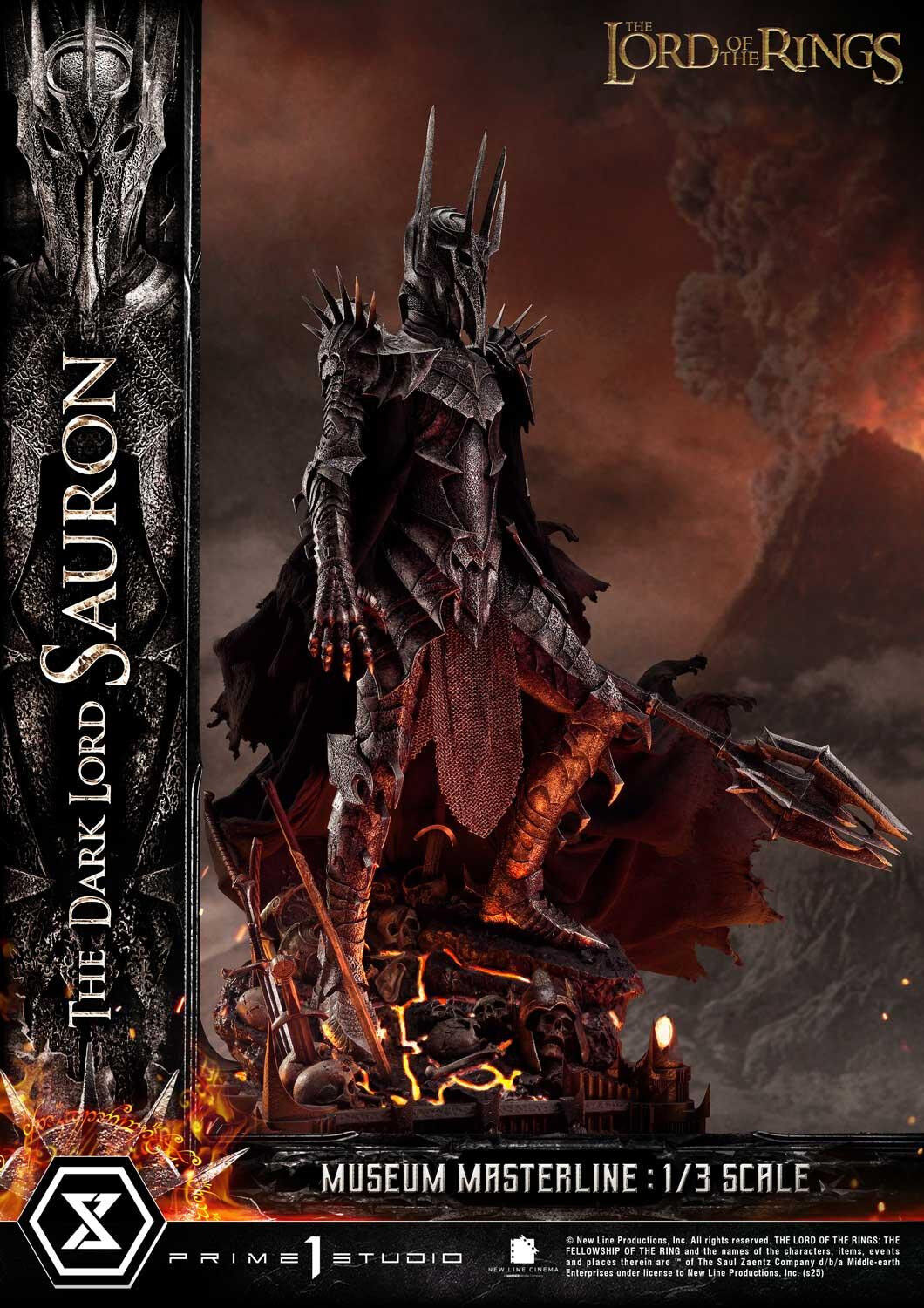 The Lord of the Rings: The Fellowship of the Ring - Sauron - Museum Masterline Series  (MMLOTR-01S) - 1/3 - Bonus Version (Prime 1 Studio) photo 48